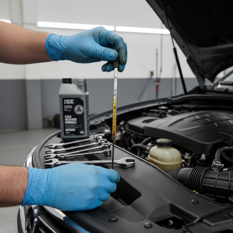 cold weather engine oil Ontario service