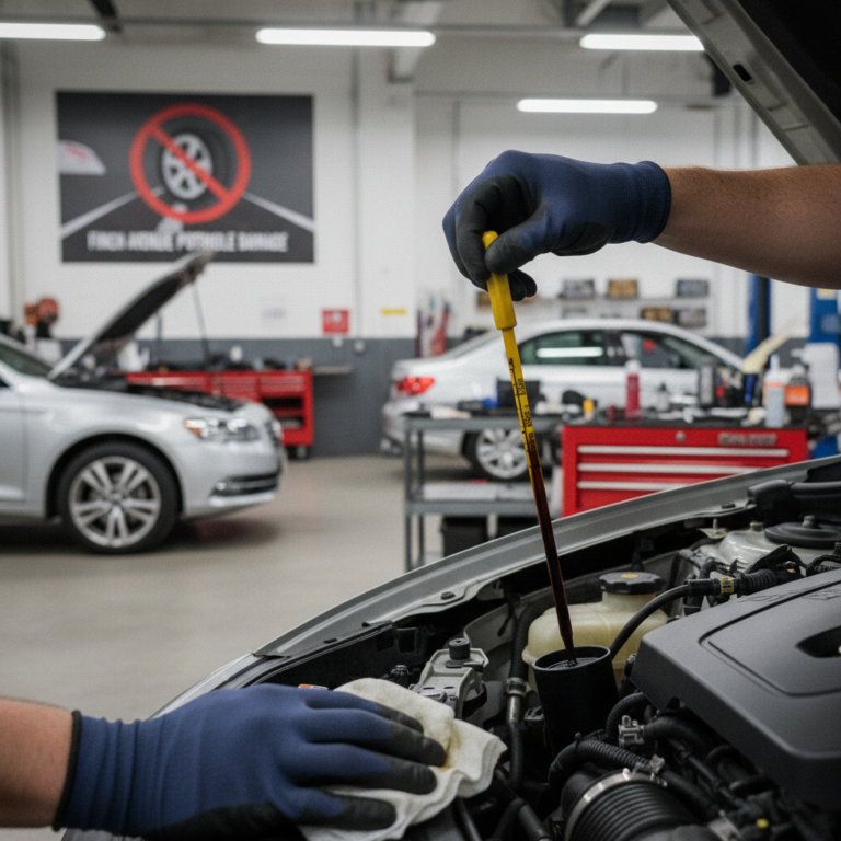 finch avenue pothole damage service