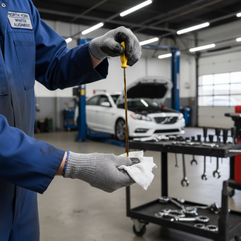 north york winter alignment service